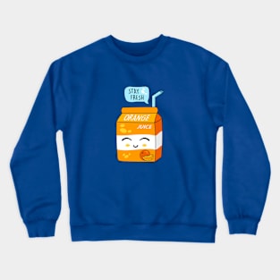 Juice and happiness Crewneck Sweatshirt